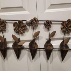 22" Metal Flower Pot Hanger Garden Decoration Front Door 