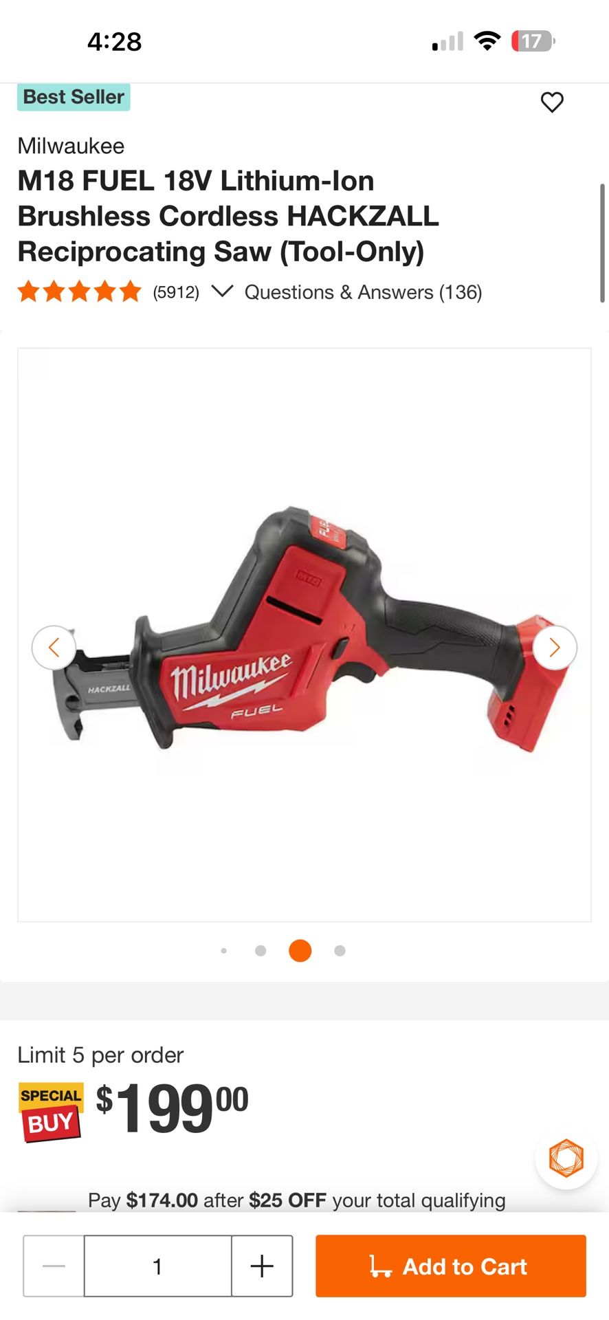Milwaukee M18 HACKZALL