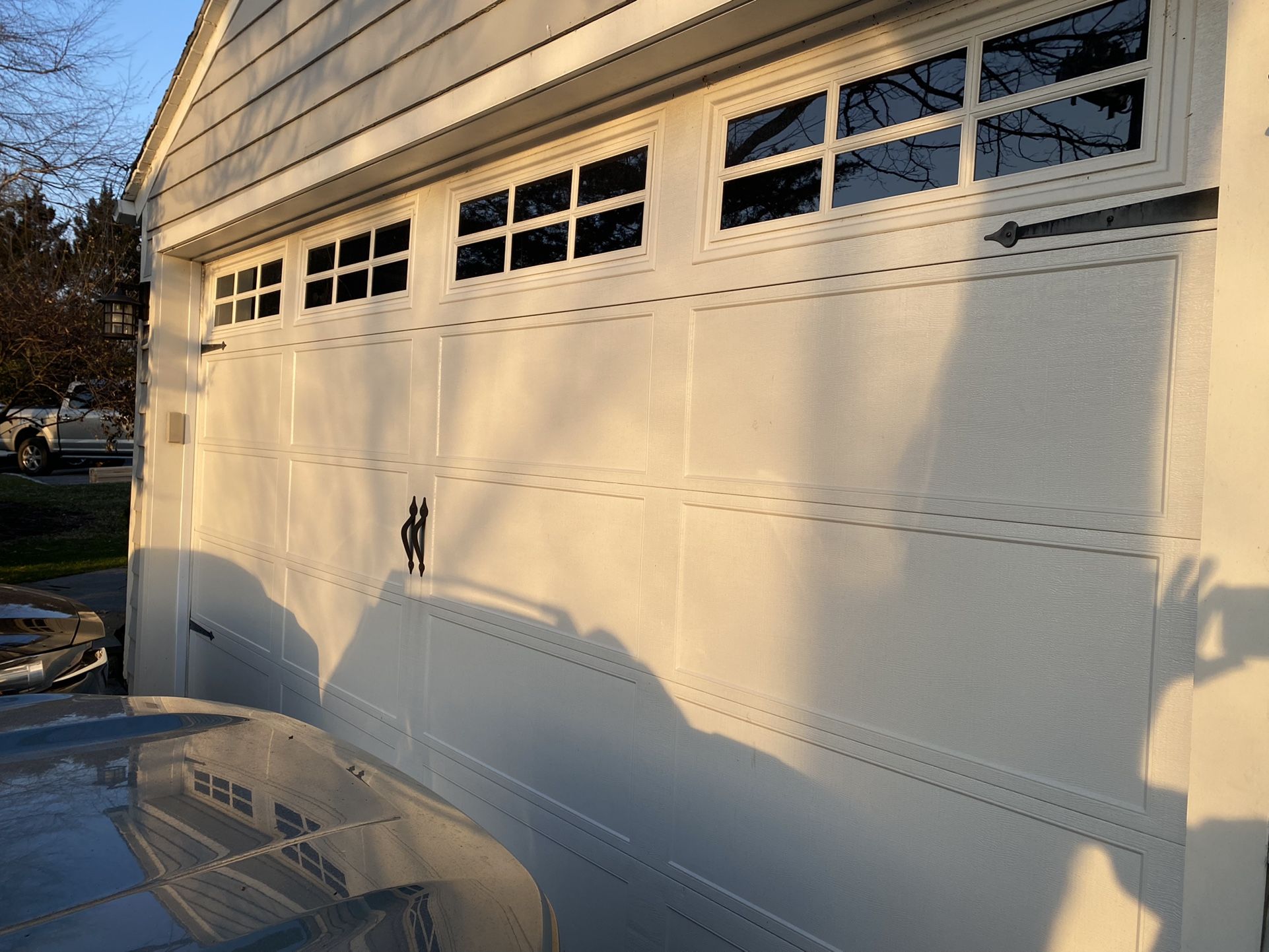 Garage Door Includes All Rails And Motor 
