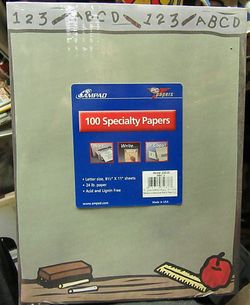 AMPAD PC PAPER ABC'S ITEM #35638