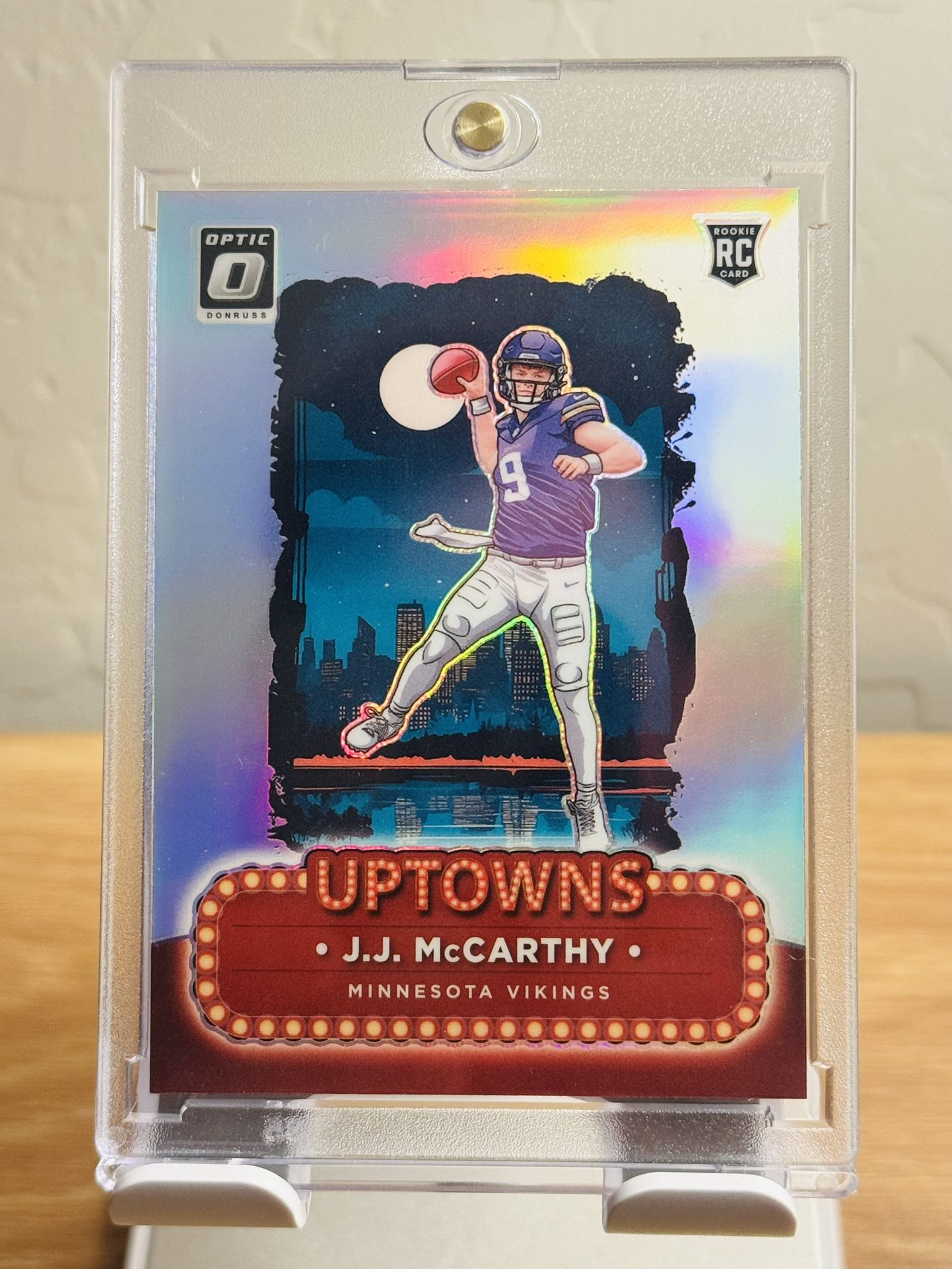 2024 Panini Donruss Optic Uptown - Vikings Rookie JJ McCarthy #10