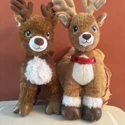 Build a Bear Santas Christmas Reindeers