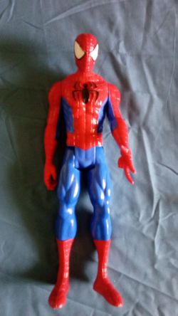 Spiderman toy figure 12 inch tall