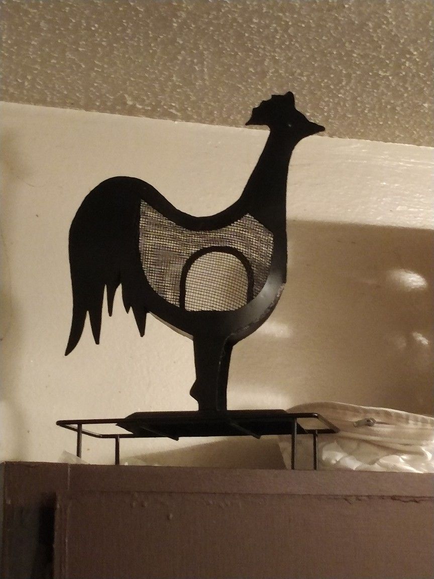 Rare Vintage Egg Holder Rooster