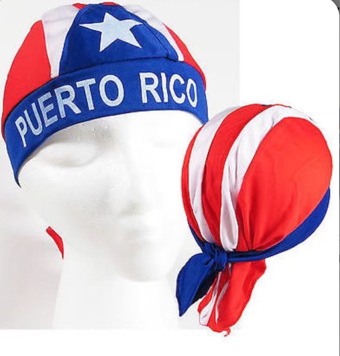 Puerto Rico Flag Durag