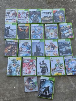 Xbox 360 Games Lot 22 Games