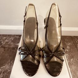 Ralph Lauren Black Heels