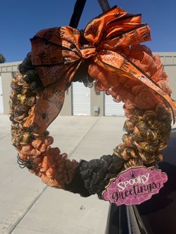 Halloween wreath