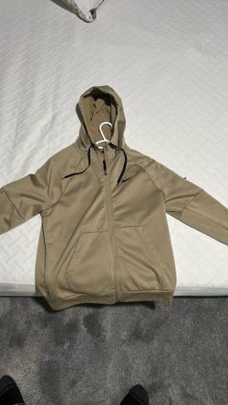 Tan Thermal Fit Nike Hoodie/ Zipped/ Medium