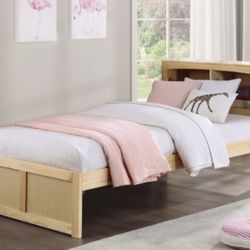 Bookshelf Bed Frame