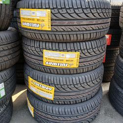4 New Tires Installed/ 4 Llantas Nuevas Instaladas 225/45/18 Fullway Tires 