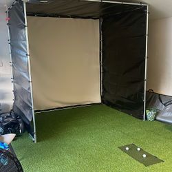 Golf Simulator Enclosure