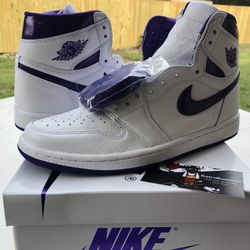 Jordan 1 Metallic Purple 