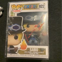 one piece sabo signed