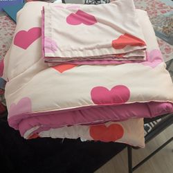 Full/queen Size Comforter With Shams