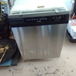 Stainless Steel Kenmore Dishwasher 