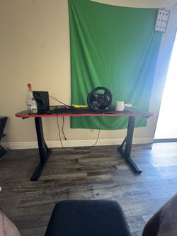 Gaming Desk And Speaker For Sale