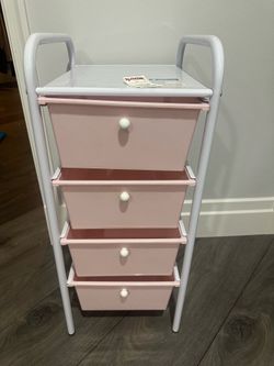 Storage cart with drawers new