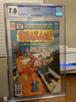 Shazam 28 CGC 7.0