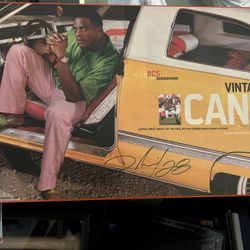 Clinton Portis Signed And Autographed Miami Hurricanes Piece 