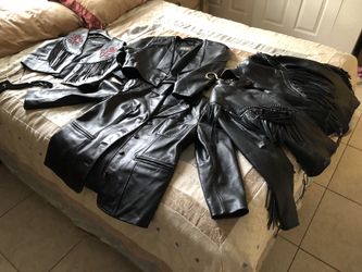 4 leather jackets