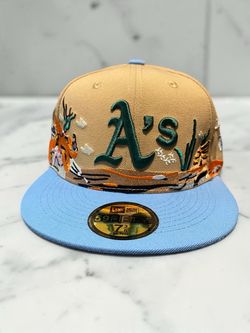New Era 59Fifty Oakland A's Fitted Hat 7 3/8