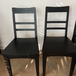 Two Black Chairs