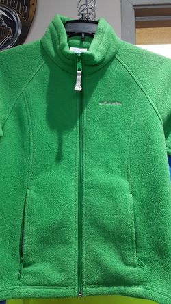 Columbia Kids Green Fleece Jacket Size 10/12