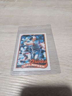 Cal Ripkin jr. 1989 Topps #250