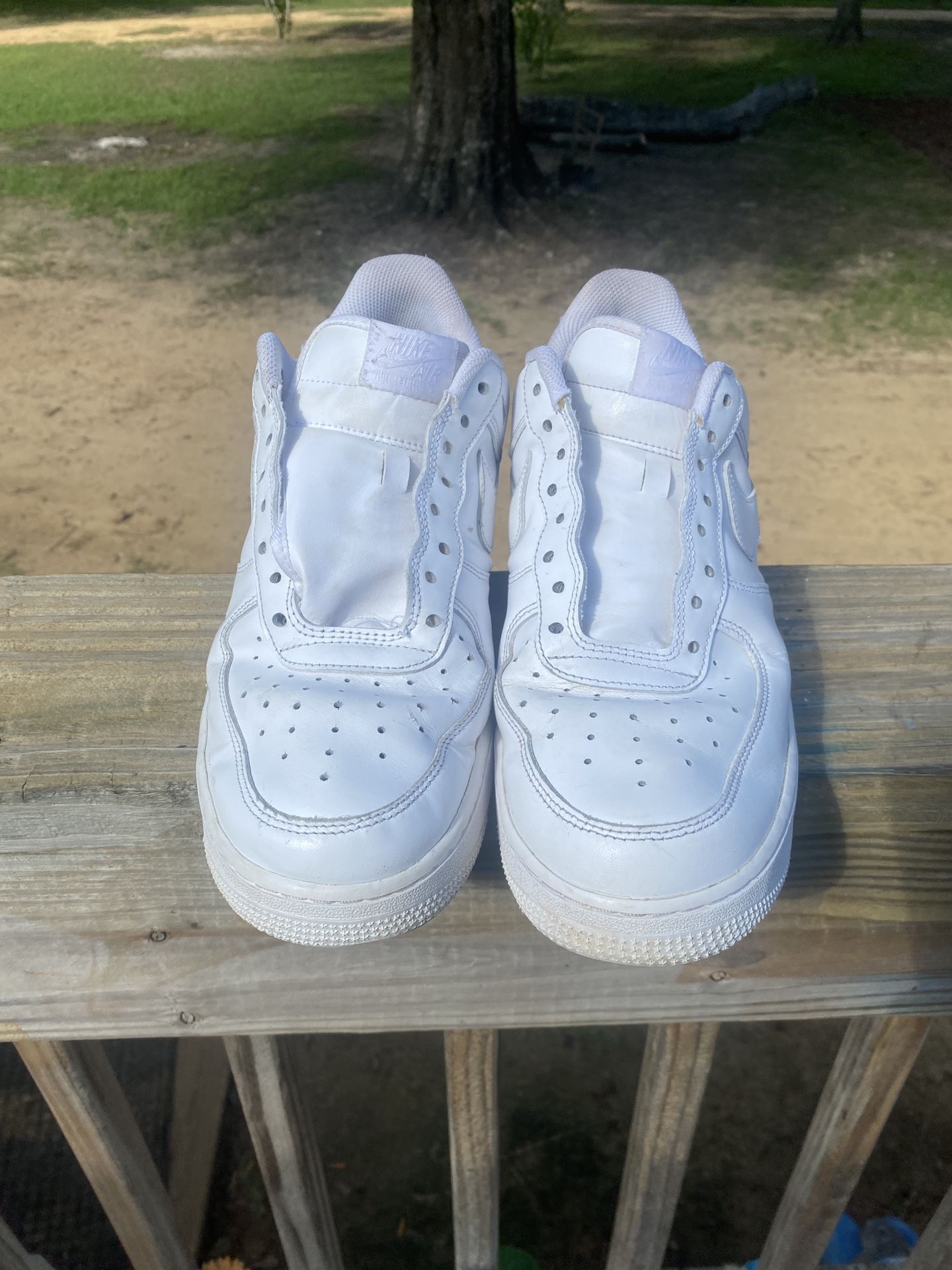 Nike Air Force 1 Low White - Size 11.5 – Used – Good for Customs/Restoration