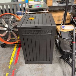 Package Delivery Box, Waterproof Outdoor Container Lockable, Black 70 Gallon with Lockable Secure,Outdoor Package Drop Container Waterproof for Porch