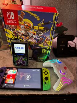 Nintendo switch OLED 32GB Splatoon 3 edition