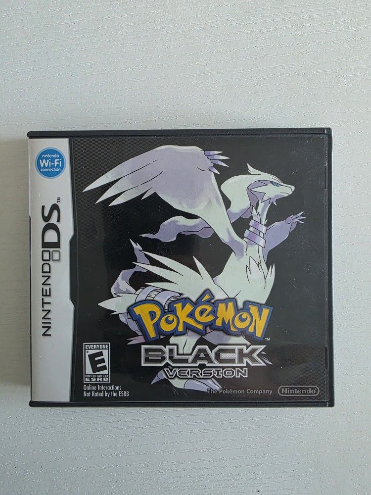 Pokemon Black Nintendo DS