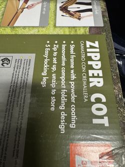 Ozark Trail Compact Zipper Camping Cot