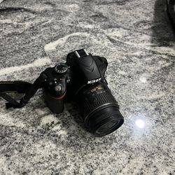 Nikon D3200 With 18-55mm lens