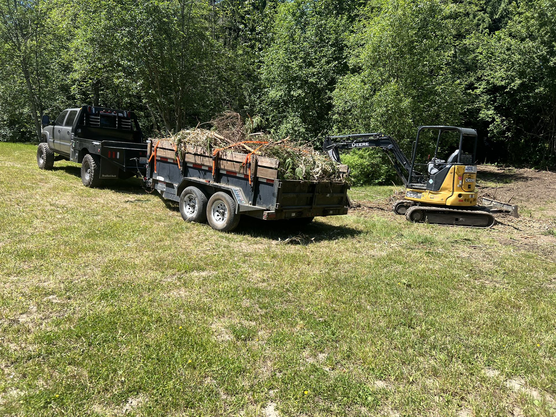 Dump Runs /brush Clearing/tractor Work