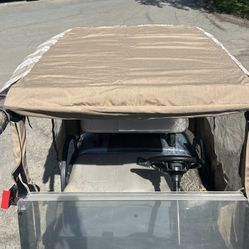 2 Passengers Golf Cart Enclosure