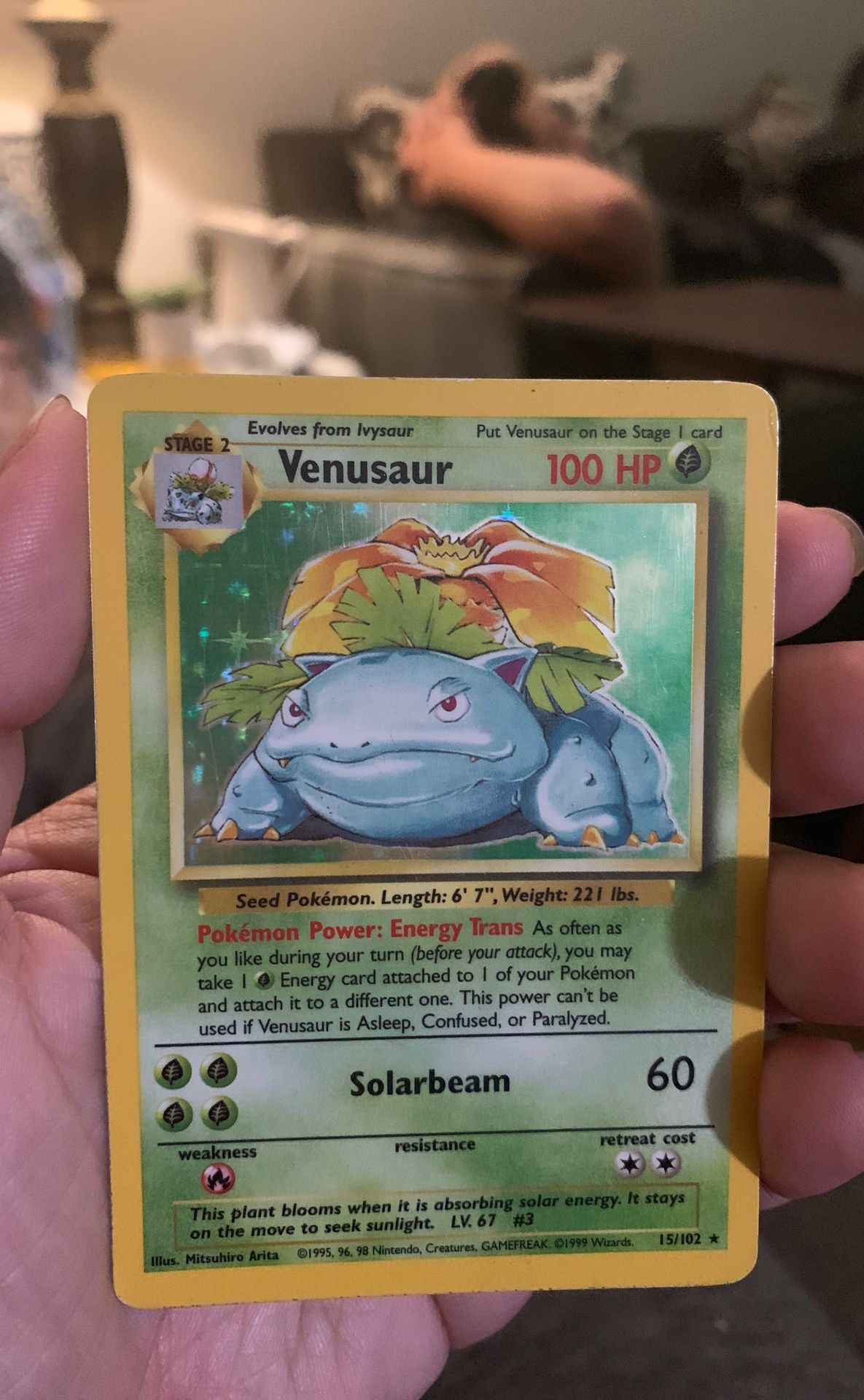 Venusaur Pokemon Card