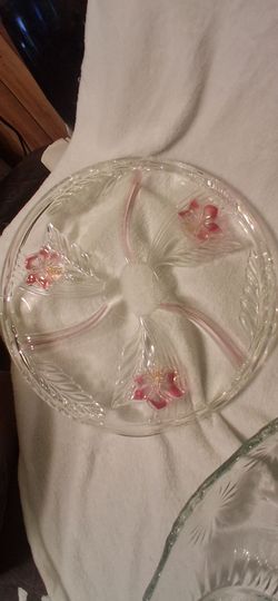 Pink Orchid Platter