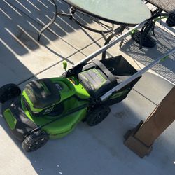 60v Green Works Mower 