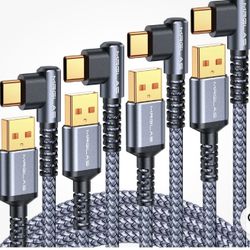  MRGLAS 3.2A USB C Charger Cable,4-Pack, 