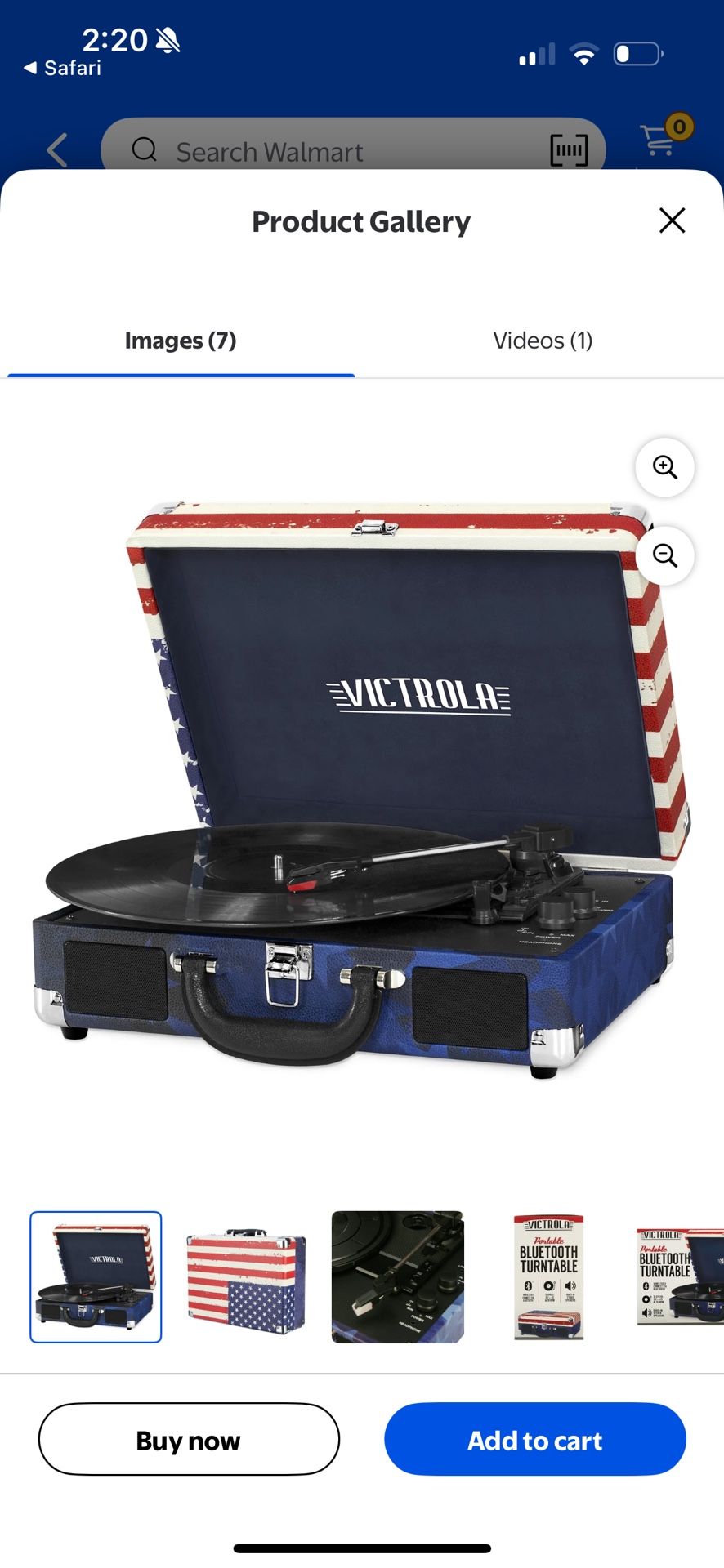 Victorola Portable Bluetooth Speaker New In Box