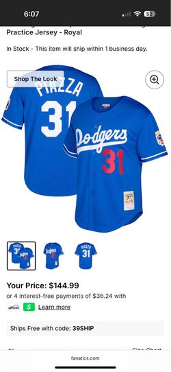 Dodgers jersey throw back Mike Piazza