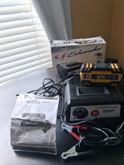 Schumacher 10A Battery Charger with EverStart Maintainer