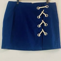 VENUS LACE-UP SAILOR MINI SKIRT