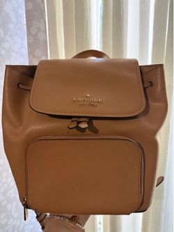 Kate Spade light brown backpack