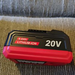 Battery 6.0 Ah High Power Replacement for Bauer 20v Lithium 1907C-B 1702C-B 1701C-b brand new