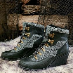 A112F Timberland Amston Hiker Wedge Women's Ankle Boots