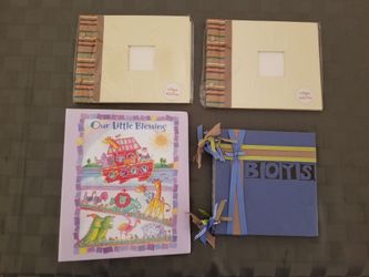 Baby photo book and scrap books