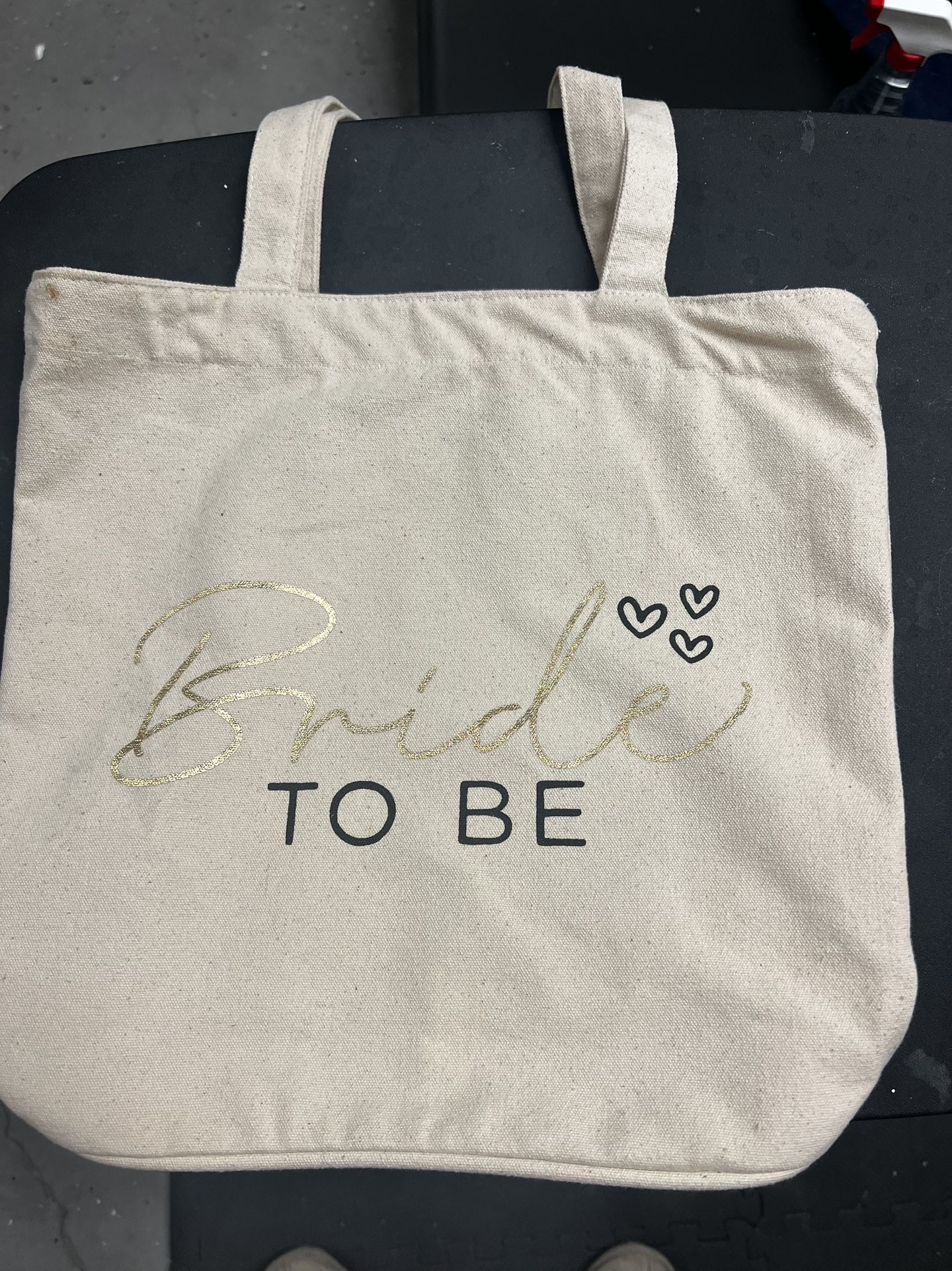 Canvas Bride To Be Bag